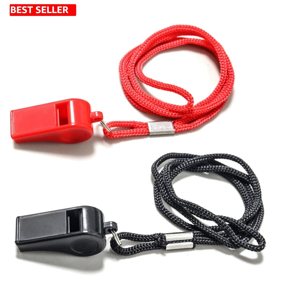 Lightweight Emergency Whistle Set – Perfect for Sports and Outdoor Activities