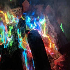 Fire Flame Mystical Fire Magic Colorful Powder 10G Camp Outdoor Halloween Party