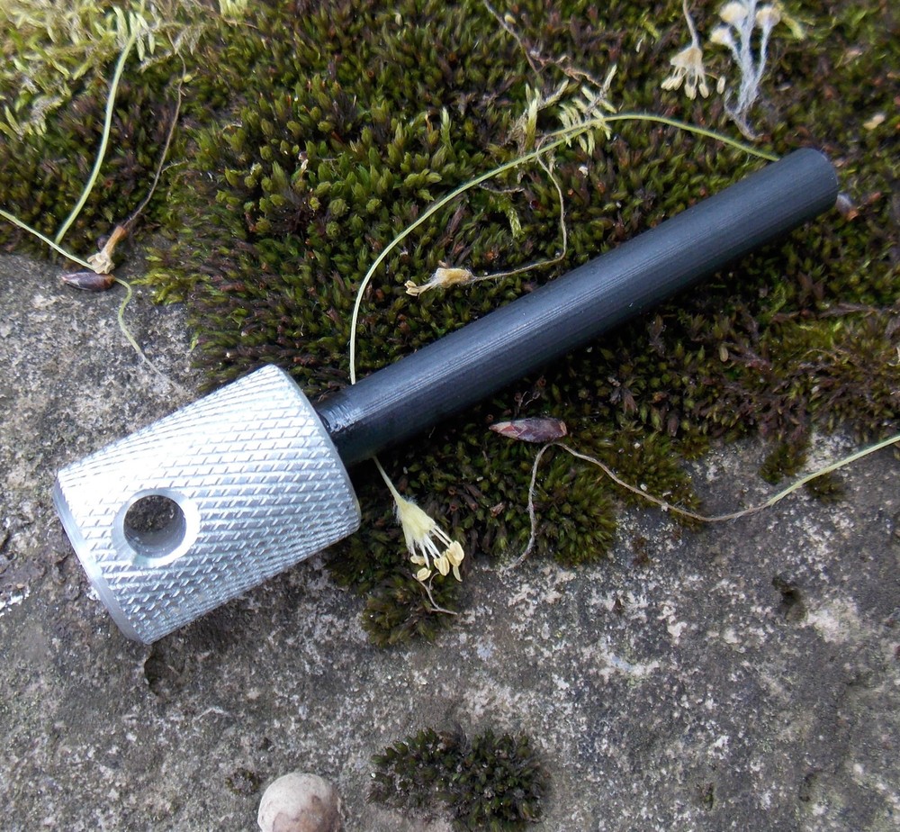 Solo Scientific ECCO Magnesium FIRE STARTER Camping Survival Kit Military Gear