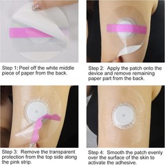 Latex-Free 60 Pack Libre 2 Sensor Covers – Comfortable & Breathable Stickers