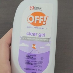 OFF! Clear Gel Insect Repellent 12 With Skin Hydrating Ingredients 3.8 Fl 14CT