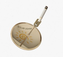2 Solar Lighter Outdoor Fire Camping Waterproof Windproof Fire Starters Survival