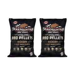 Bear Mountain FK14 Premium All Natural Low Moisture Hardwood Smoky Hickory BB…