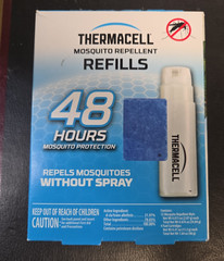ThermaCELL Mosquito Repellent Refills Pack 4-Cartridges 12-Repellent Mats