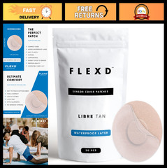 Waterproof Freestyle Sensor Covers for Libre 2 & 3 – 30 Pcs CGM Adhesive Patches