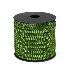 7 Strand Core 550lb Paracord Parachute Cord Lanyard Mil Spec Green & Black