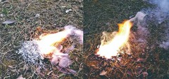 10 Magnesium Shaving Bags + 20 Wax Ropes Fire Starter Kit Camping Hiking Outdoor