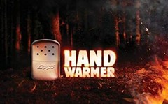 Zippo Hand Warmer Oil Filling type 12 hours fever With Cloth Pouch