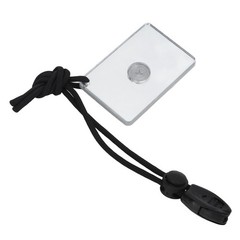 Survival Emergency Signal Mirror with Lanyard Multifunction Reflector Glass