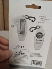 Coghlan’s Four Function Whistle for Kids Camp Thermometer, Magnifier, Compass