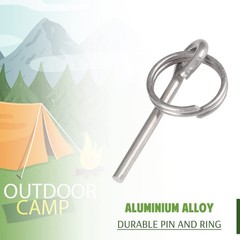 BRILLIANCE4U Tent Pin & Ring Replacement, Pole Connectors, Single