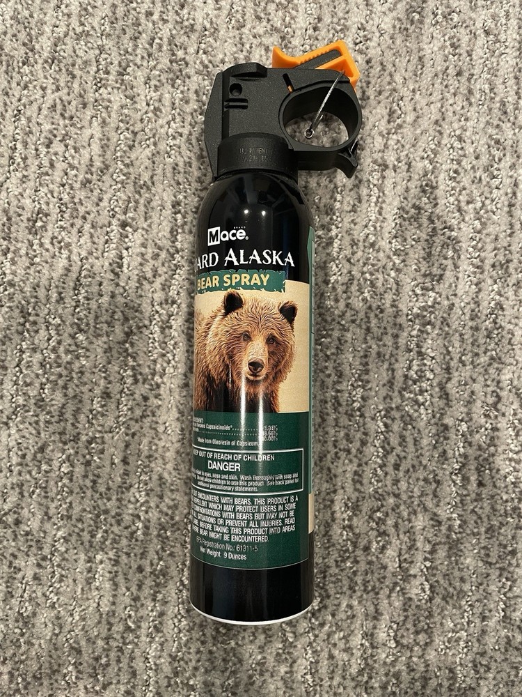 Bear Spray Mace Guard Alaska 9 oz Bear Spray Safety Repellant