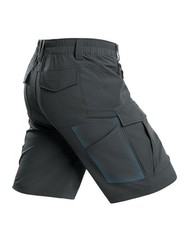 Moosehill Hiking Shorts Men 8-Pocket: Cargo Lightweight 36 Regular, Dark Grey