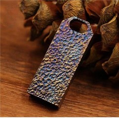 Titanium Keychain Safety Whistle EDC Outdoor Survival Whistle Traning Tool Gift