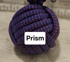 550 Paracord 1″ Pinball Decorative Monkeys Fist 5.5″ Color Changing Cord 2″ Clip