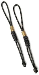 Paracord Lanyard/Keychain 550 (Metallic) Nordic Runes – 3 Variations (2 Pack)