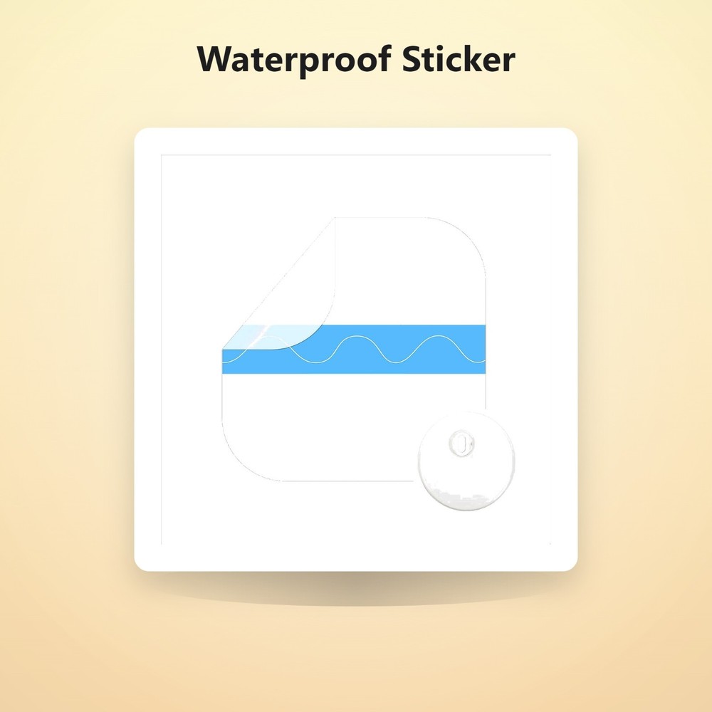 Waterproof Sticker for Freestyle Libre 3 Sensor Covers-50 PCS Waterproof for …