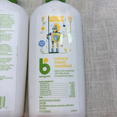 Babyganics Natural Insect Repellent Deet Free Plant and Essential Oils 6 fl Oz