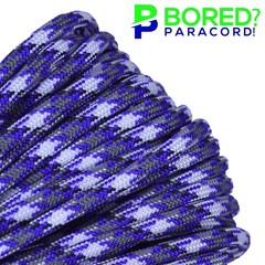 Passion Purple Camo – 100 FT – 550 Paracord Rope 7 strand Parachute Cord