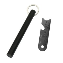2 PCS Large 5″ Ferrocerium Rod Flint Fire Starter w/ 2PCS Steel Scrapers Camping