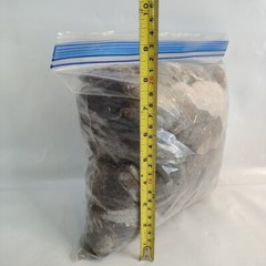 Bag of Dryer Lint One Gallon Bag Full Fire Starter Camping Survival Zombie Prep