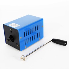USB Hand Crank Emergency Dynamo Charger Generator Camping Portable Power Supply