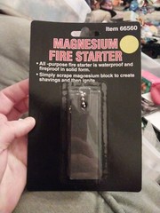 Harbor Freight Magnesium Fire Starter – 66560