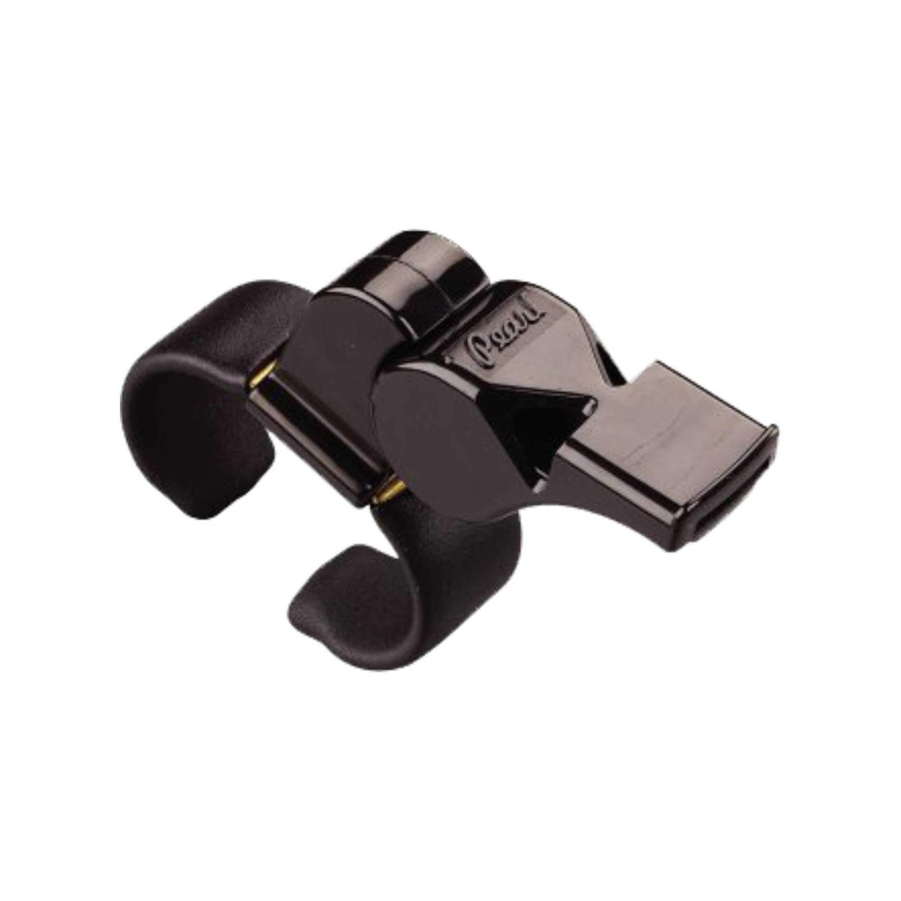 FOX 40 PEARL FINGER GRIP WHISTLE F/S, Black