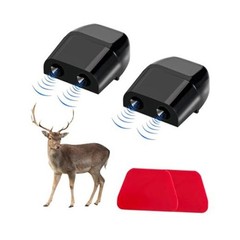 Deer Whistles for Car, Automotive Deer Warning Whistle Devices, 2 PCS Black