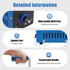 Camping Manual Crank Generator USB Hand Crank Emergency Dynamo Charger Generator
