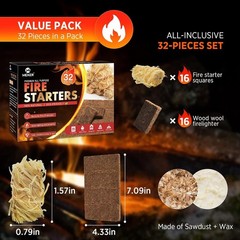 Odorless Charcoal Starters – All-Weather Fire Starting Solution for Outdoor Use