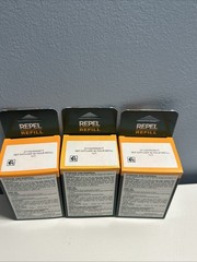 Repel Realm Zone Mosquito Repellent Refills- Refill 3 Pack Bundle Lot