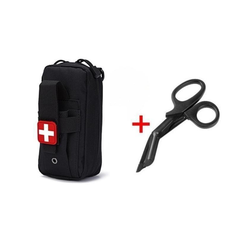 For use in IFAK trauma first aid tool storage bags and MOLLE first aid kits