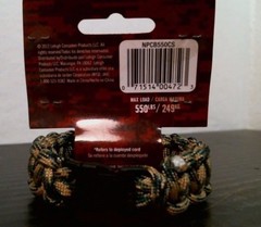 Secure Line NPCB550CS Survival Bracelet, Small Camo, FREE SHIP