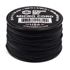 ATWOOD USA braided Micro Cord 1.18mm 28 colours small batch – 5m, 10m, 20m, 38m
