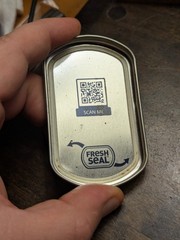EMPTY Camel Mint/Frost Snus Tin Set (2) Crafts/Survival/Fishing Storage 3″