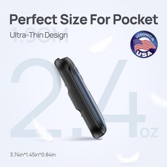 6000mAh Rechargeable Hand Warmers 2-Pack, Electric for Outdoor/Camping