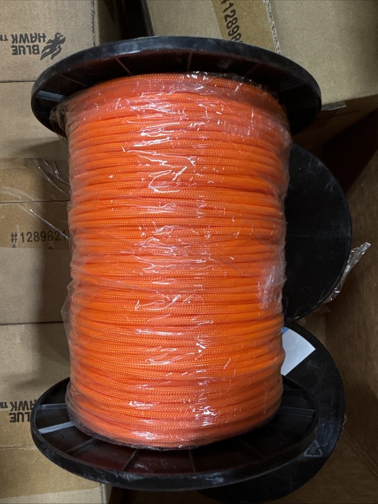 Blue Hawk 400ft Braided Nylon Paracord 110lb Safe Working Load Recreation