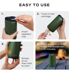 Thermacell Mosquito Repeller Patio Shield Brand New In Box Green