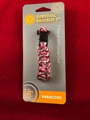 Ultimate Survival Technologies Survival Bracelet 7″, Pink Camo