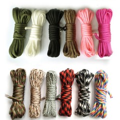 50-100 Feet 550 Paracord Parachute Cord Lanyard Mil Spec Type III 7 Strand Core