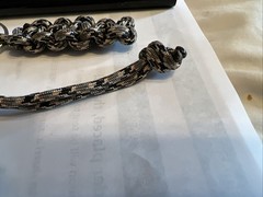 SnakeSkin 5”rod Bayite Striker 550/11strand Survival Handcrafted DB_Paracord USA
