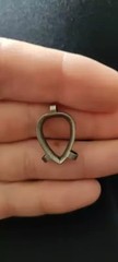 EDC Ring Brass Knife Beads DIY Tool Paracord Lanyard Bracelets Keychains Rope