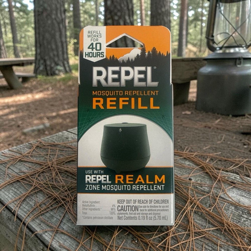 Repel Realm Zone Mosquito Repellent Refill Cartridge, 40 Hour Protection