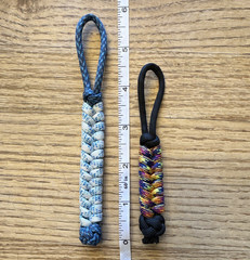 Braided Paracord Lanyard 2 Piece Lot