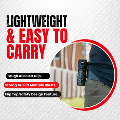 Pepper Spray Police Magnum 2 pack 3oz Flip Top Belt Clip Fog OC Defense Security