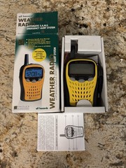 NOB: Oregon Scientific Emergency Portable Weather Radio- Model WR10 Off Grid