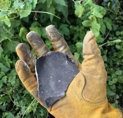 Flint Stone Rock | For Steel Striker, Fire Starter | Bushcraft, whole 2lb rock