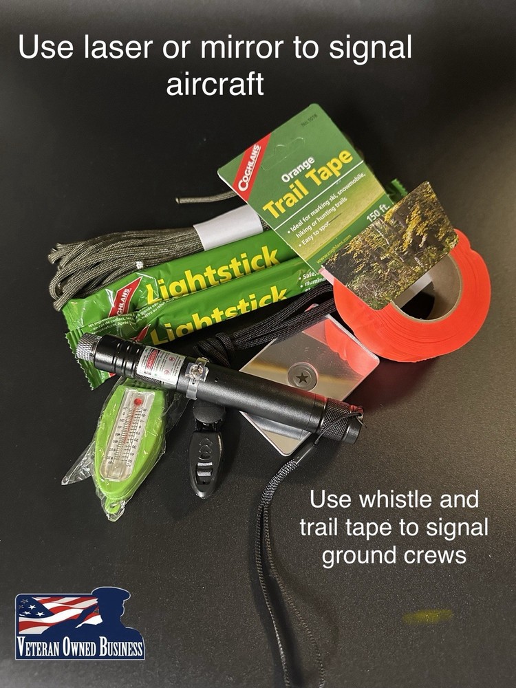 Emergency Rescue Signaling Survival Kit