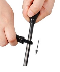 Fire Starter for Survival – Ferro Rod Fire Starter Sticks, Easy Grip 2-Pack
